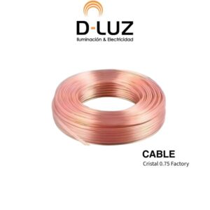 CABLE CRISTAL 0.75 FACTORY