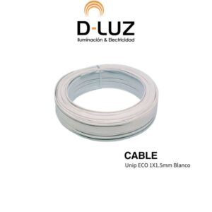 CABLE UNIP. ECO 1x1.5mm BLANCO