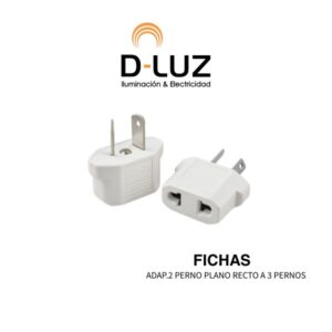 ADAP.2 PERNO PLANO RECTO A 3 PERNOS