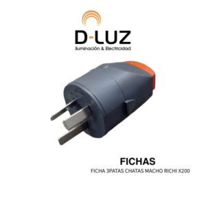 FICHA 3PATAS CHATAS MACHO RICHI X200