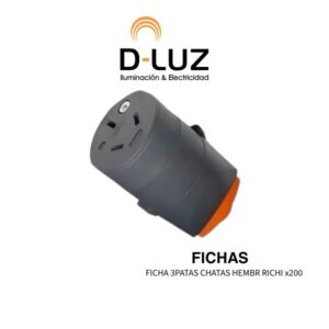 FICHA 3PATAS CHATAS HEMBR RICHI x200