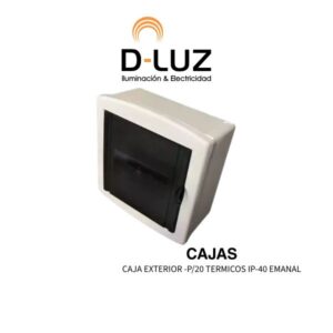 CAJA EXTERIOR -P/20 TERMICOS IP-40 EMANAL