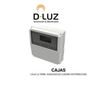 CAJA 12 TERM. 430X255X120 CUADRO DISTRIBUCION