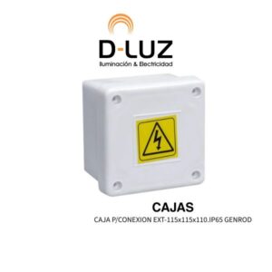 CAJA P/CONEXION EXT-115x115x110.IP65 GENROD