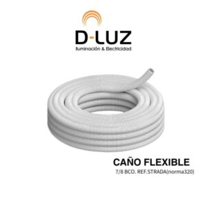 CAÑO.FLEX. 7/8 BCO.  REF.STRADA(norma320)