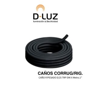 CAÑO P/PESADO D/25 TRP EMI X Metro.1"