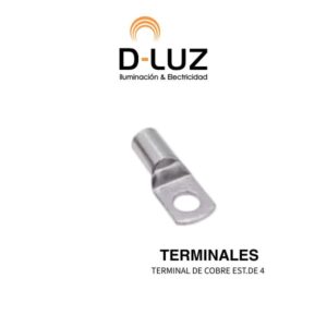 TERMINAL DE COBRE EST.DE 4