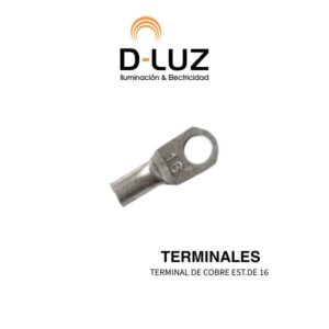 TERMINAL DE COBRE EST.DE 16