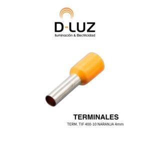 TERM. TIF 400-10 NARANJA 4mm