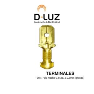 TERM. Pala Macho 6,3 Sec1 a 2,5mm (grande)