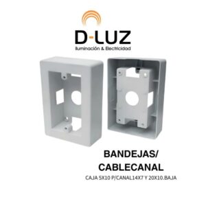 CAJA 5X10 P/CANAL14X7 Y 20X10.BAJA