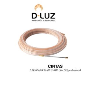 C.PASACABLE PLAST. 15 MTS ( KALOP ) professional