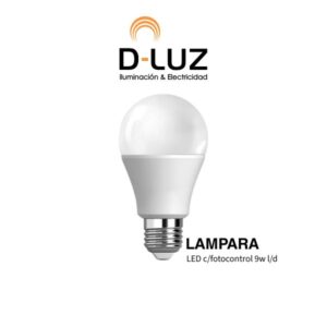 LAMP.LED c/fotocontrol 9w l/d