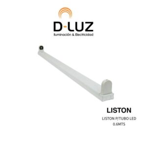 LISTON P/TUBO  LED 0.6MTS