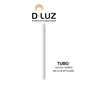 TUBO LED ECO (VIDRIO) 9W X 0.60 MTS 6500K